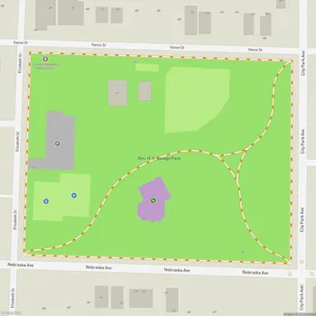 Map of Rev. H. V. Savage Park