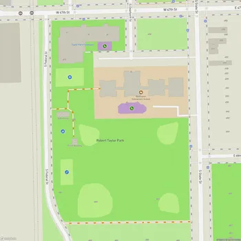 Map of Robert Taylor Park