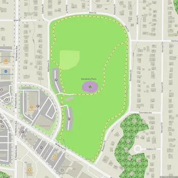 Map of Hardesty Park
