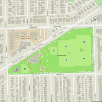 Map of Hiawatha Park