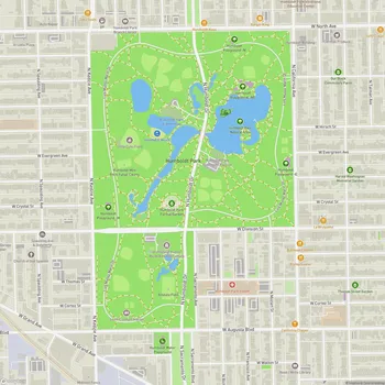 Map of Humboldt (Alexander Von) Park