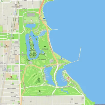 Map of Jackson Park