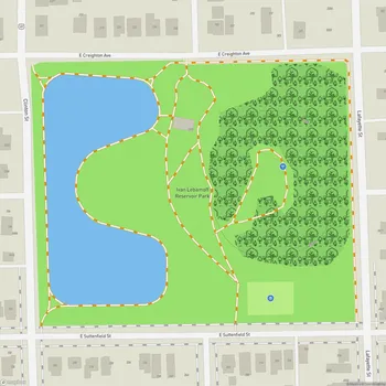 Map of Ivan Lebamoff Reservoir Park
