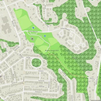 Map of Brighton Heights Park