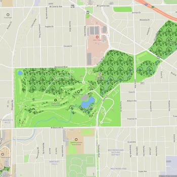 Map of Ottawa Park