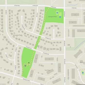 Map of Evergreen Park