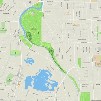 Map of Foster Park