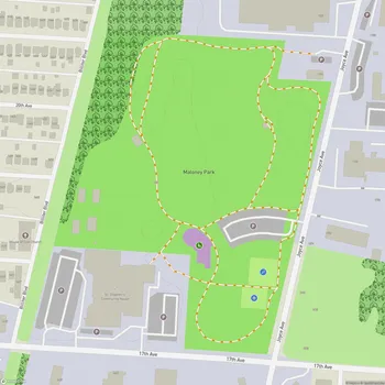 Map of Maloney Park