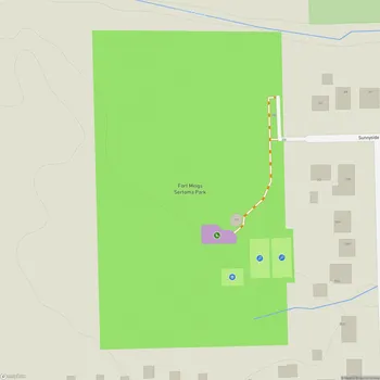 Map of Fort Meigs Sertoma Park