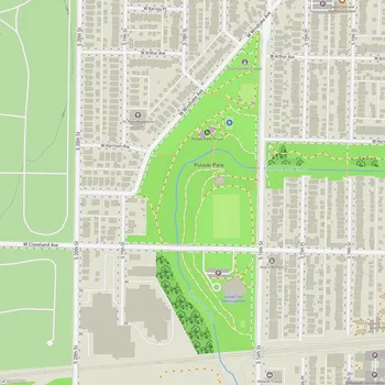 Map of Pulaski Park