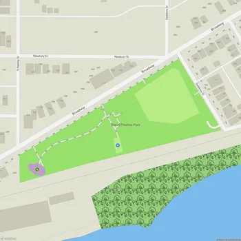 Map of Danny Thomas Park