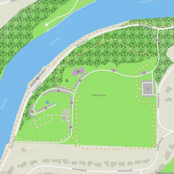 Map of Frances Park
