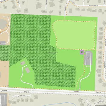 Map of Hard Road Park