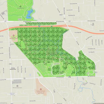 Map of Wildwood Preserve Metropark