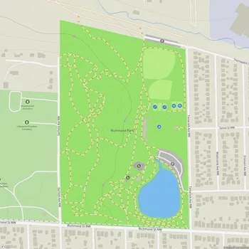 Map of Richmond Park