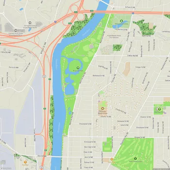 Map of Riverside Park