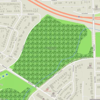 Map of Jermain Meadow Nature Area
