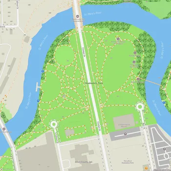 Map of Headwaters Park