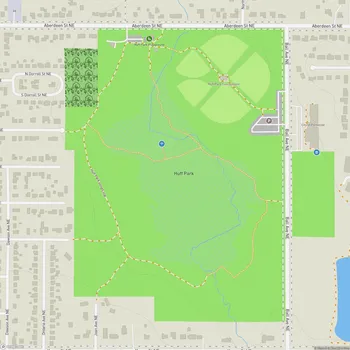 Map of Huff Park
