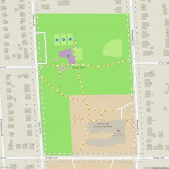 Map of Mulick Park