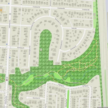 Map of Glen Echo Park