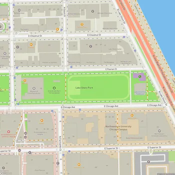 Map of Lake Shore Park