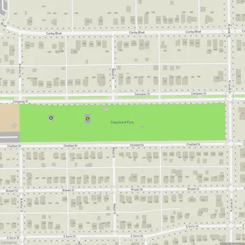 Map of Coquillard Park