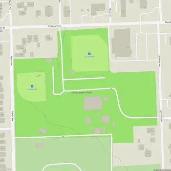 Map of Saint Joseph's Park