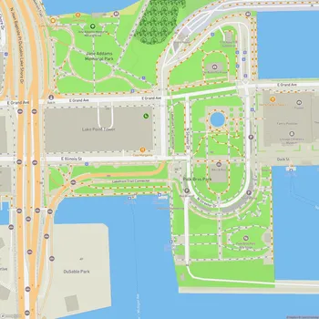 Map of Polk Bros Park