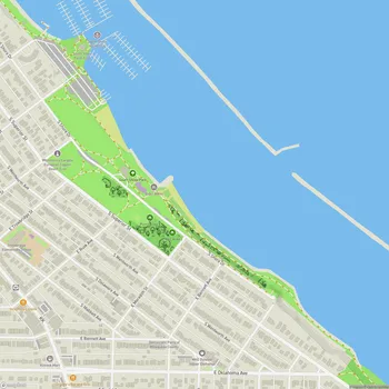 Map of South Shore Park