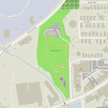 Map of Roosevelt Park