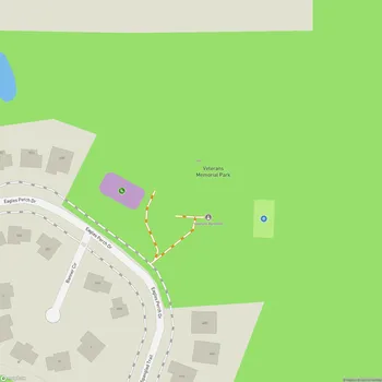 Map of Veterans Memorial Park