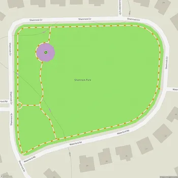 Map of Shamrock Park