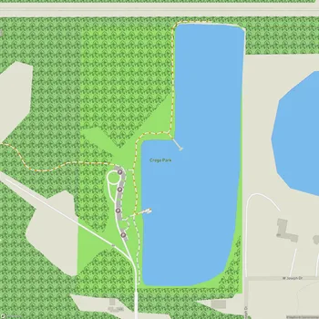 Map of Crego Park