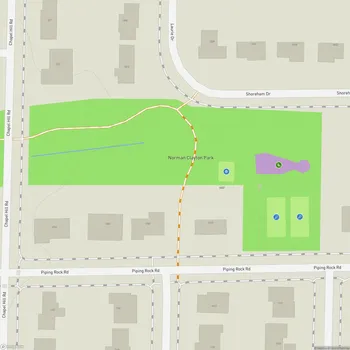 Map of Norman Clayton Park