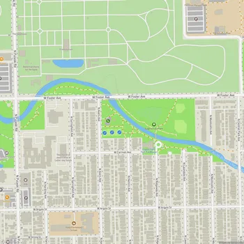 Map of Eugene Field Park