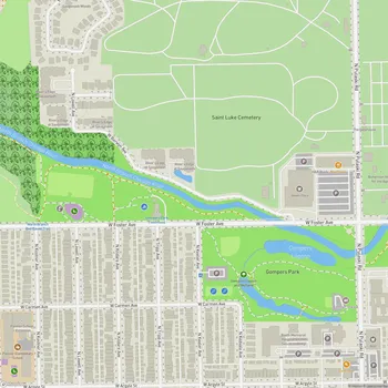 Map of Gompers Park