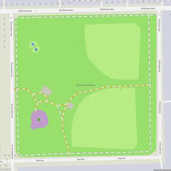 Map of Greene Field Park