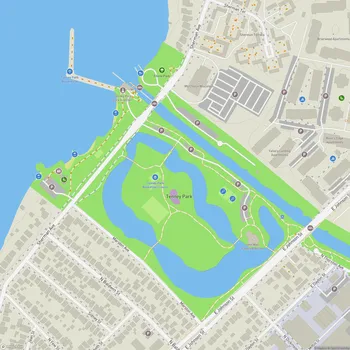 Map of Tenney Park