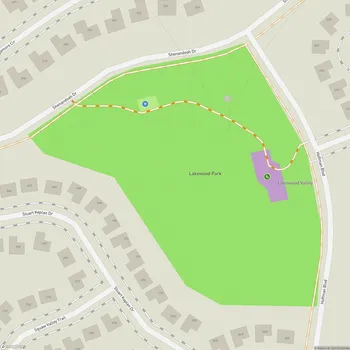 Map of Lakewood Park