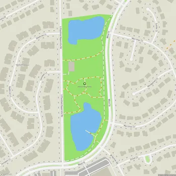 Map of Hobson West Ponds