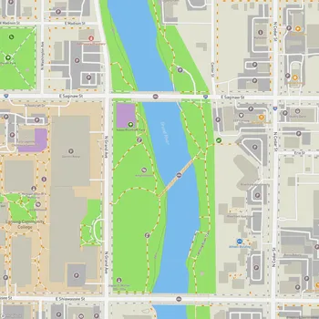 Map of Adado Riverfront Park
