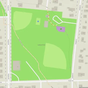Map of Lebanon Park