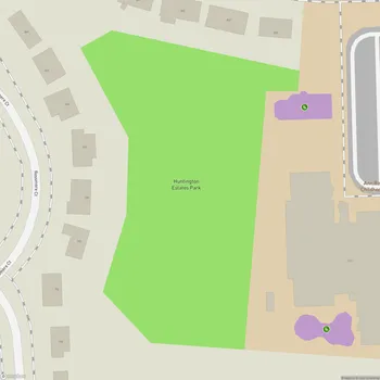 Map of Huntington Estates Park