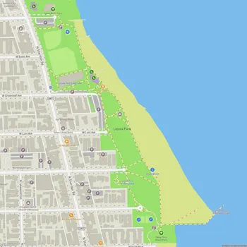 Map of Loyola Park