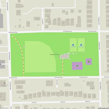 Map of Packard Park