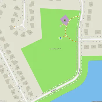 Map of Amber Fields Park