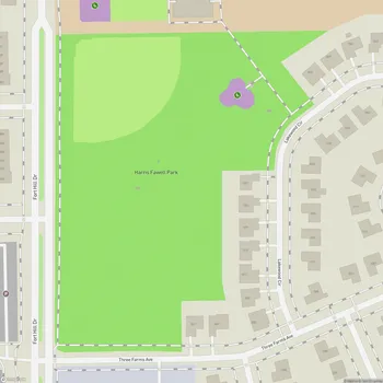 Map of Harris Fawell Park