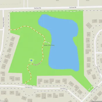 Map of Golden Oaks Park