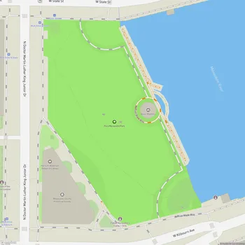 Map of Pere Marquette Park
